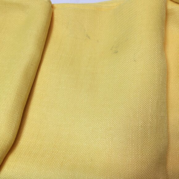 Laura Ashley Esme Tablecloth Lemon Drop Yellow 60”x120”  NWT For 10-12 People